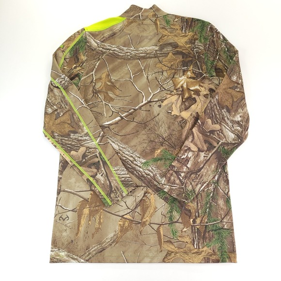 Under Armour Compression Shirt Mens L Coldgear Infrared Scent Control Realtree - Picture 10 of 11